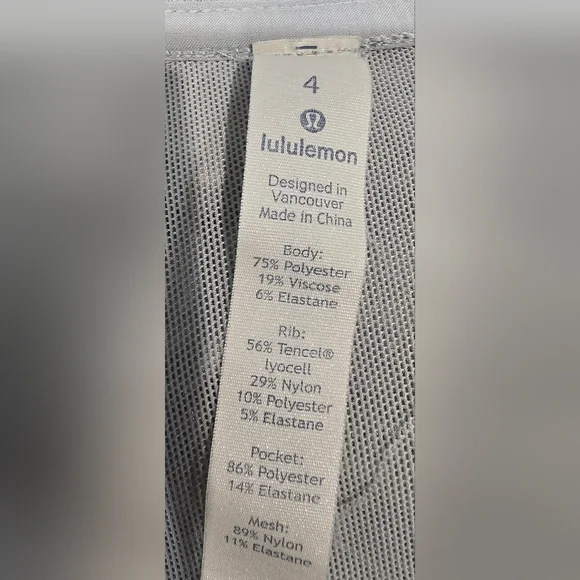 Lululemon Gather Up Jacket In Grey Size 4 - Picture 3 of 9